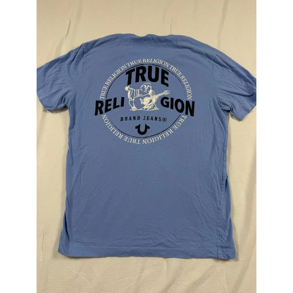 Mens T-Shirt Bundle True Religion Lucky Brand Free Planet S Graphic Tee Lot 4